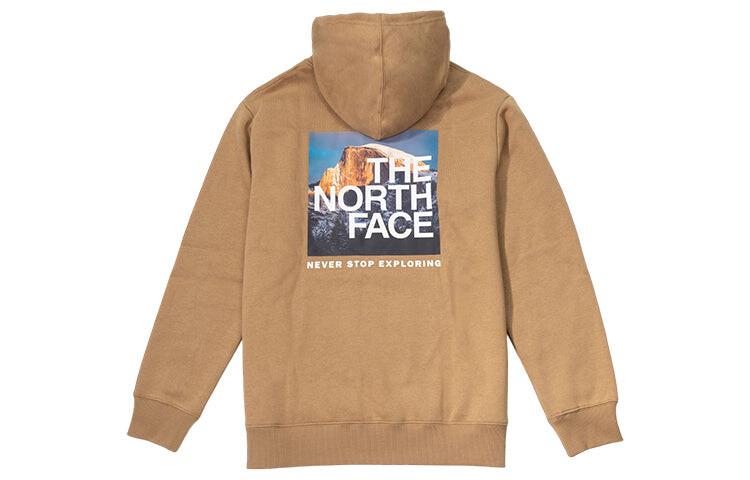 

Толстовка The North Face с принтом, хаки