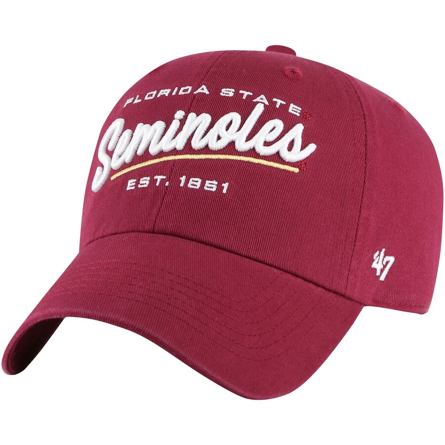 

Бейсболка 47 Florida State Seminoles, гранатовый