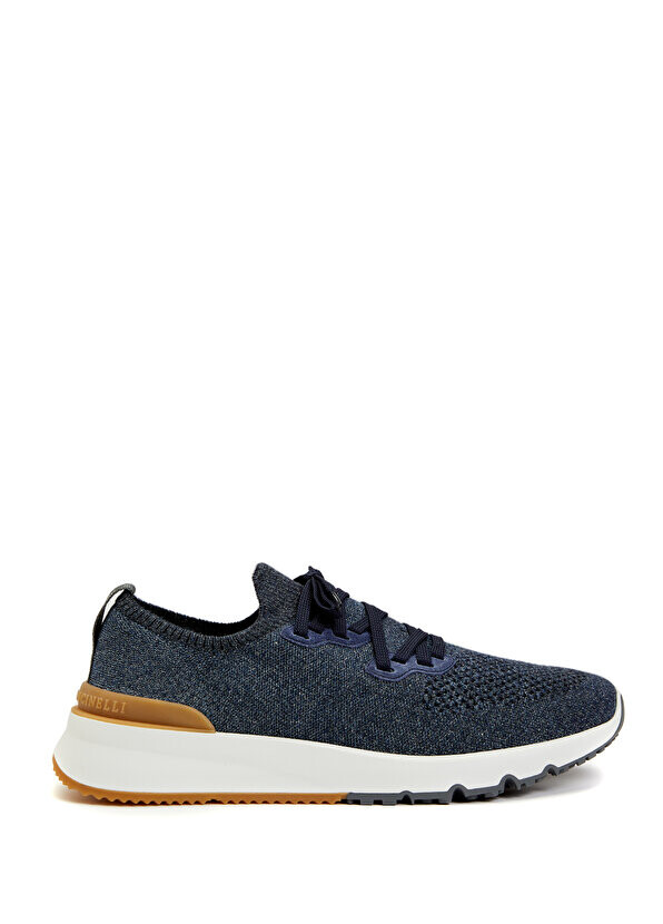 

Мужские кроссовки blue sock form с логотипом Brunello Cucinelli