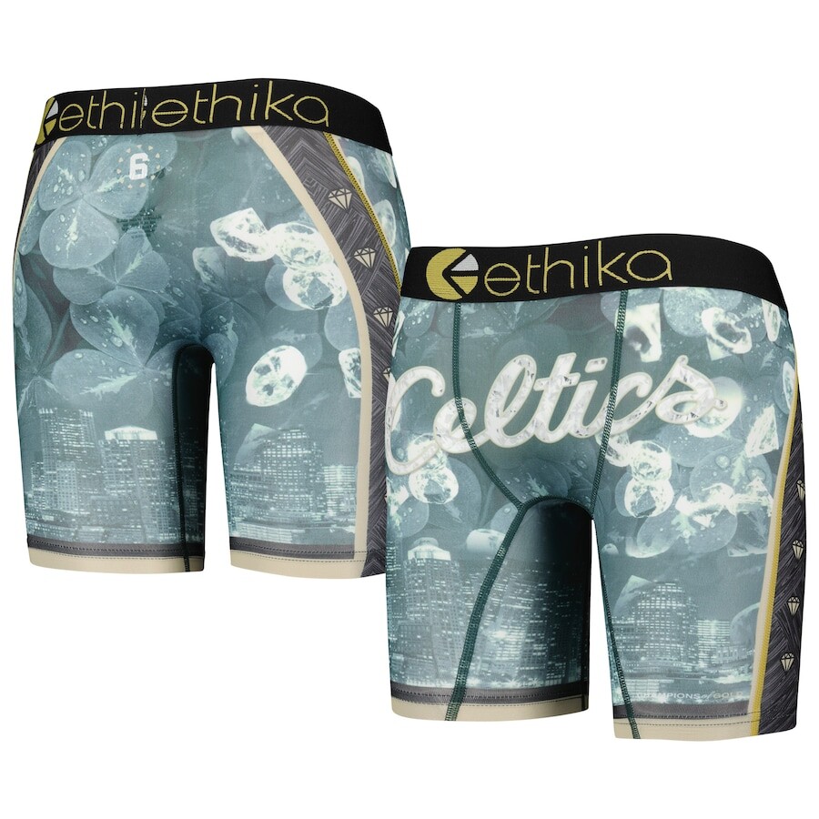 

Боксеры Ethika Boston Celtics, зеленый