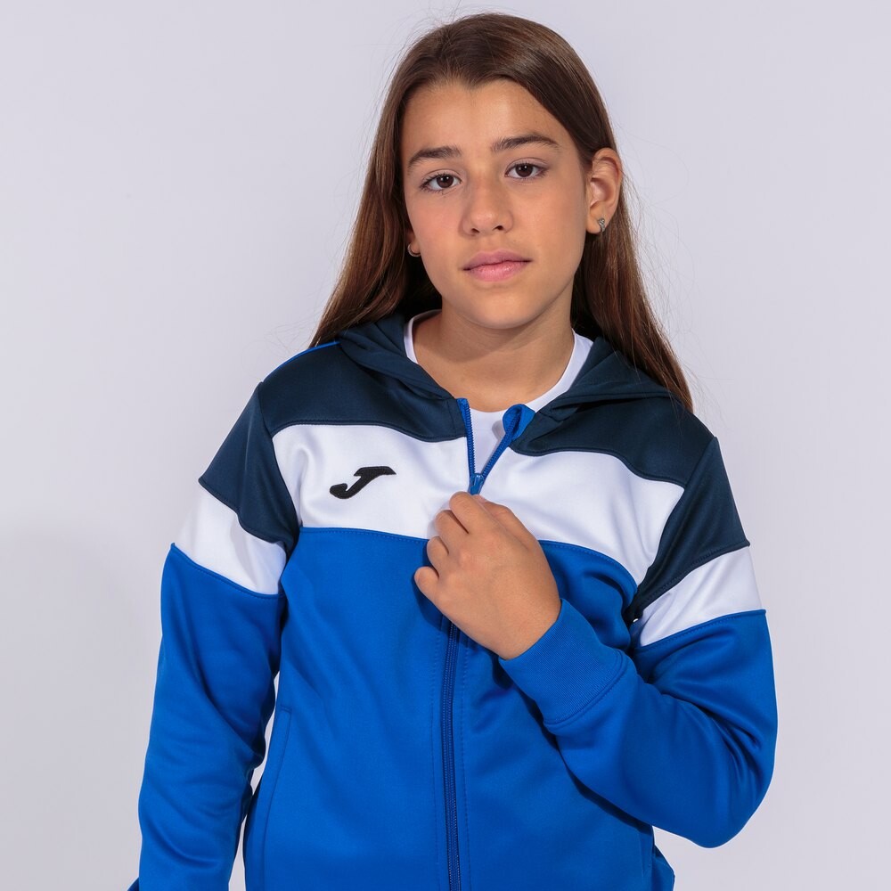 

Толстовка Joma Crew IV Full Zip, белый