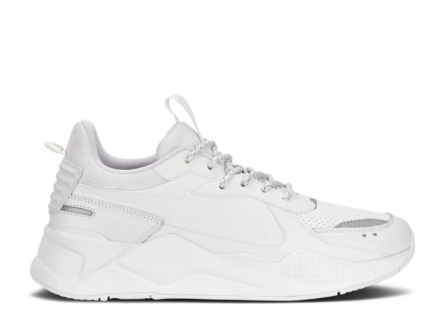 Кроссовки Puma Rs-X 'Triple White', белый подставки для ног fit street triple 765 765r s rs передние подставки для скорости triple r s rs 1200 rr rs