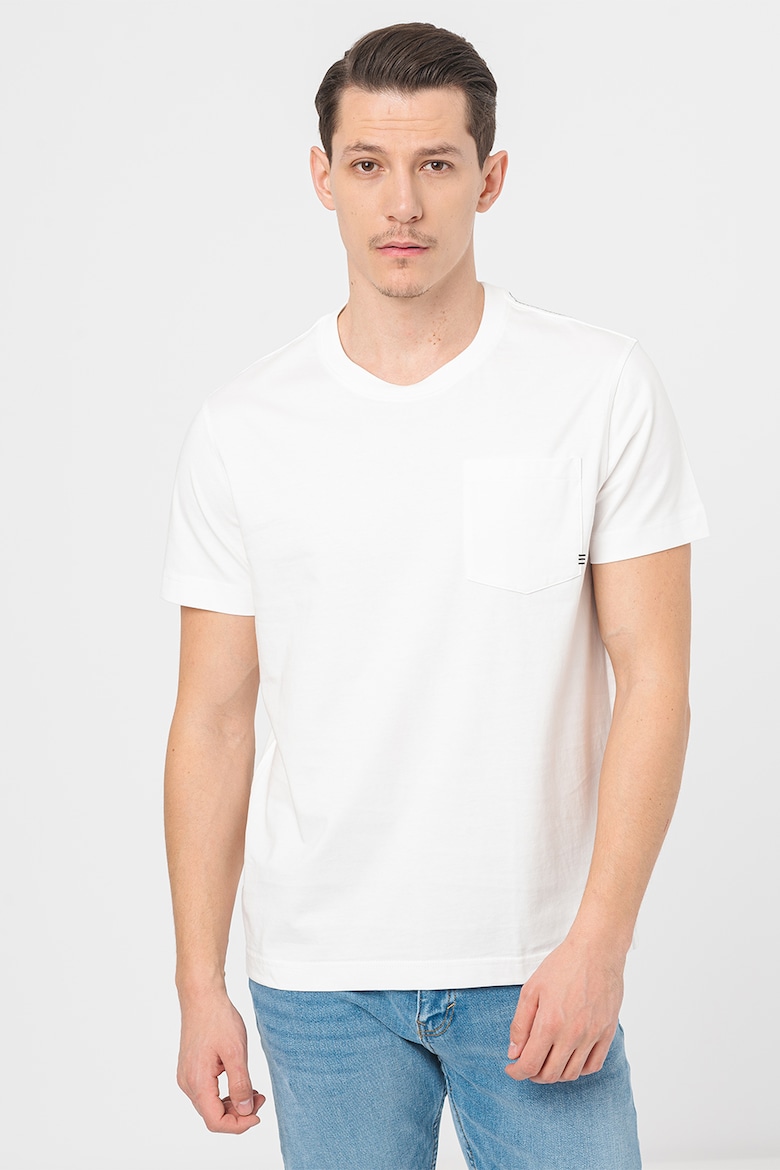 Футболка стандартного кроя из органического хлопка Esprit, белый футболка henley из органического хлопка esprit белый