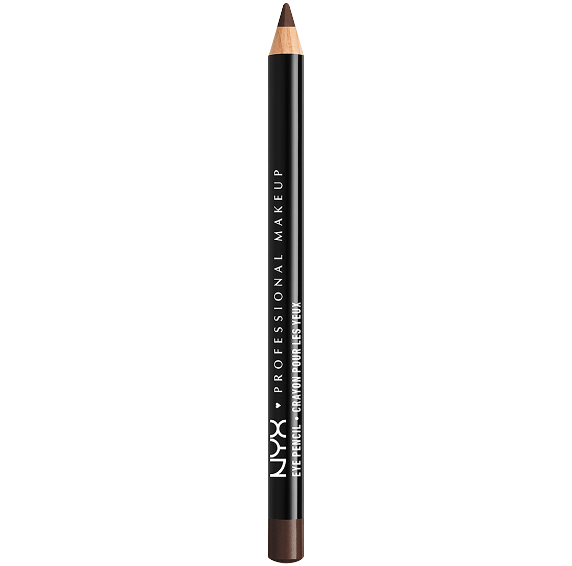 Подводка для глаз черно-коричневая Nyx Professional Makeup Slim, 1 гр