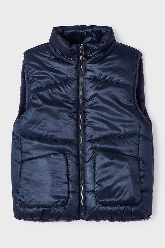

Mayoral детский двусторонний жилет, темно-синий