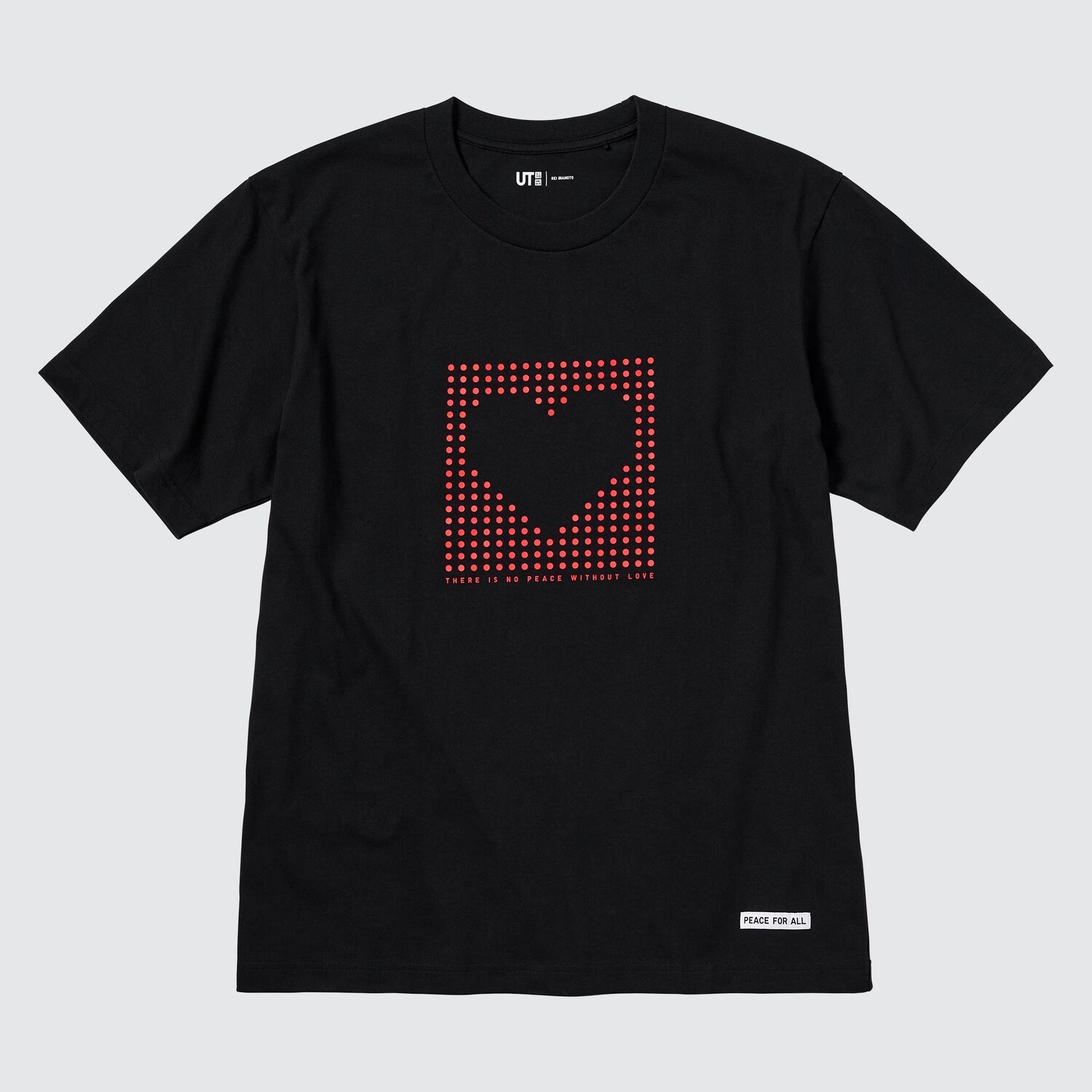 

Футболка Peace For All Rei Inamoto Uniqlo, черный