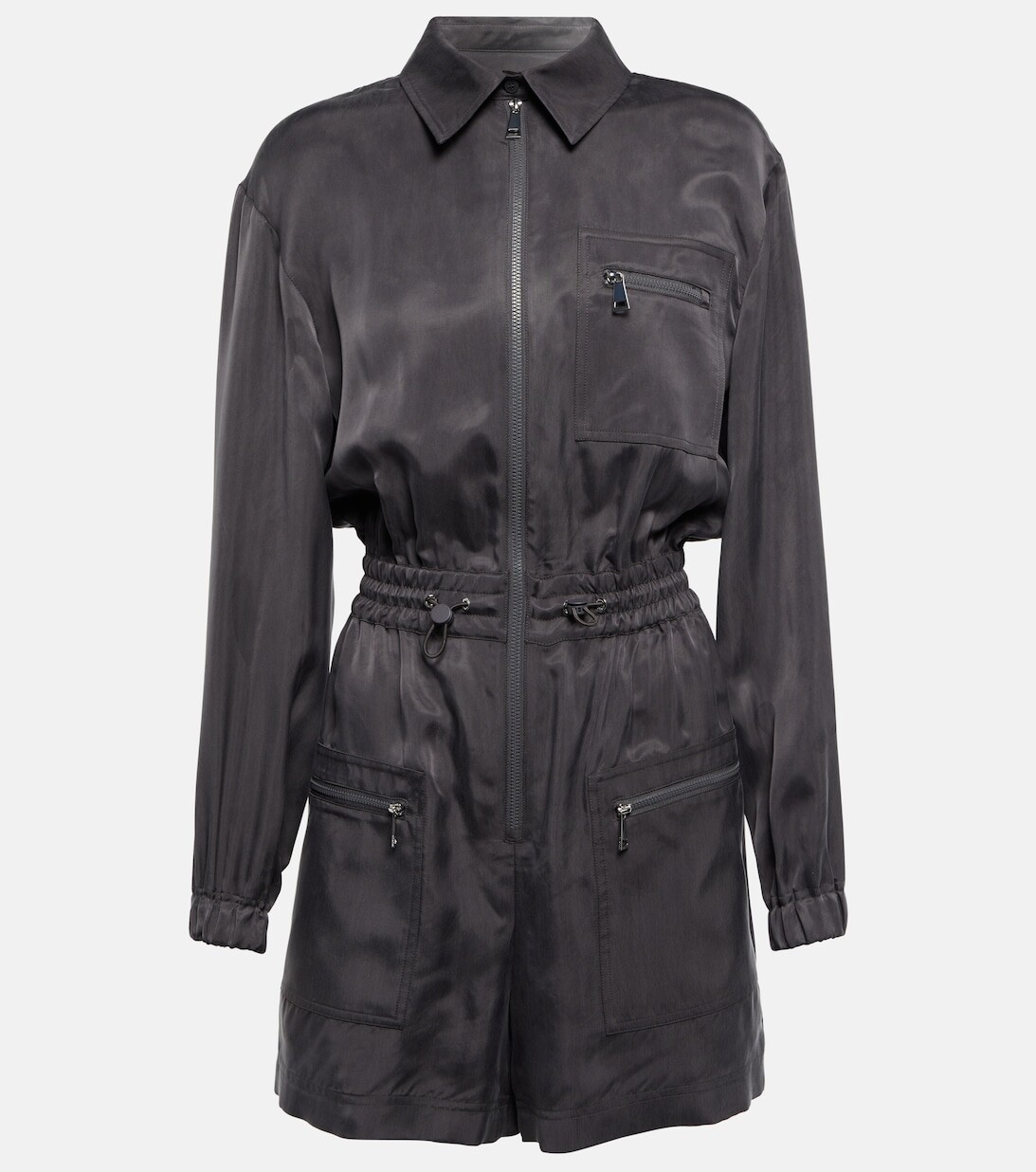 

Комбинезон из твила MONCLER, серый