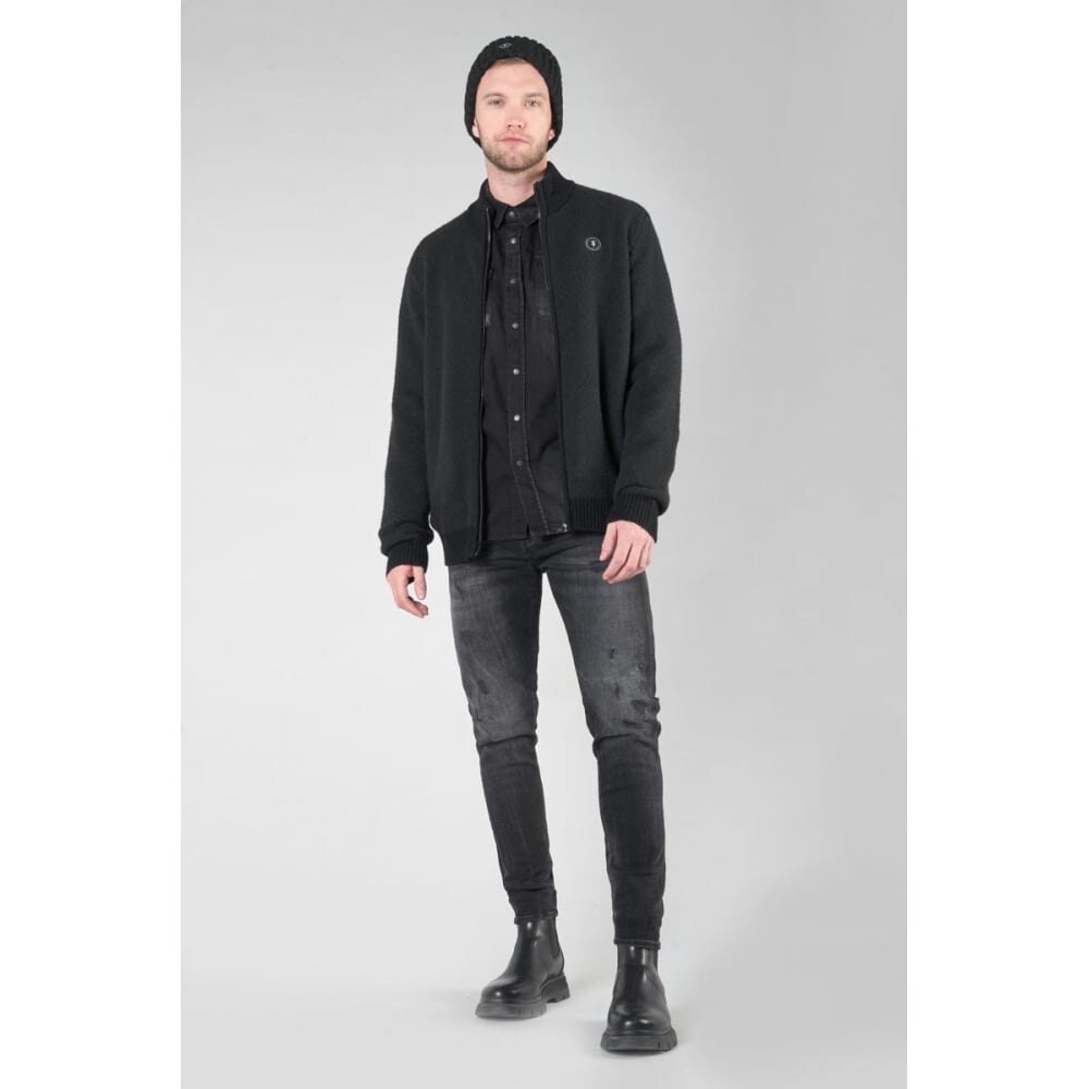 

Свитер Le Temps Des Cerises Kard Full Zip, черный
