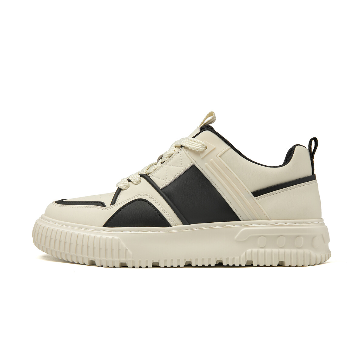 

Кеды мужские, обувь для скейтбординга низкая Aokang, цвет Off White/Khaki