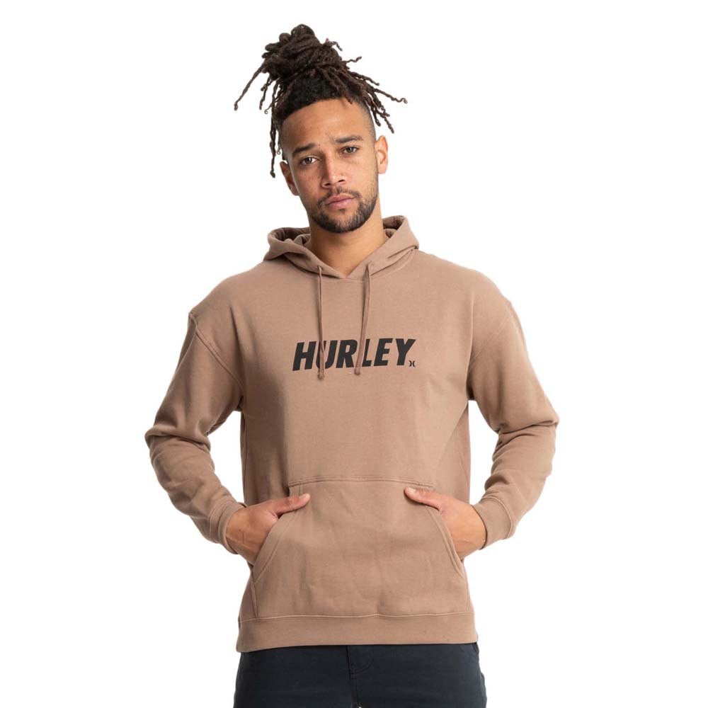 

Худи Hurley Fastlane Solid, коричневый