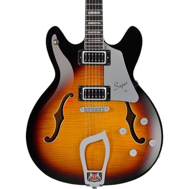 

Электрогитара Hagstrom Super Viking Tobacco Sunburst, New, Free Shipping