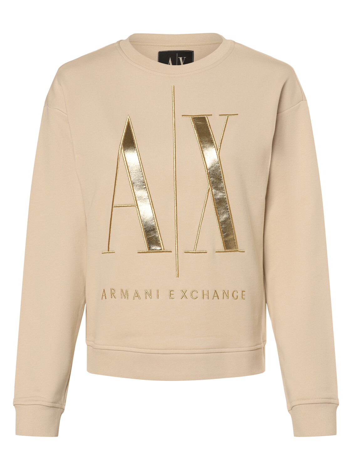 

Толстовка Armani Exchange, бежевый