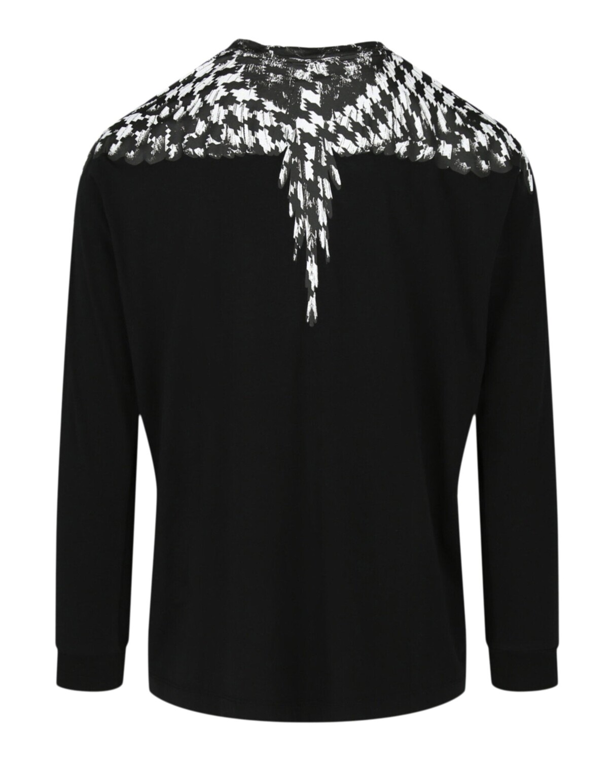 

Футболка с длинными рукавами Wings Marcelo Burlon, цвет Black Black