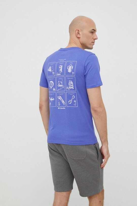 

Футболка из хлопка Columbia, фиолетовый