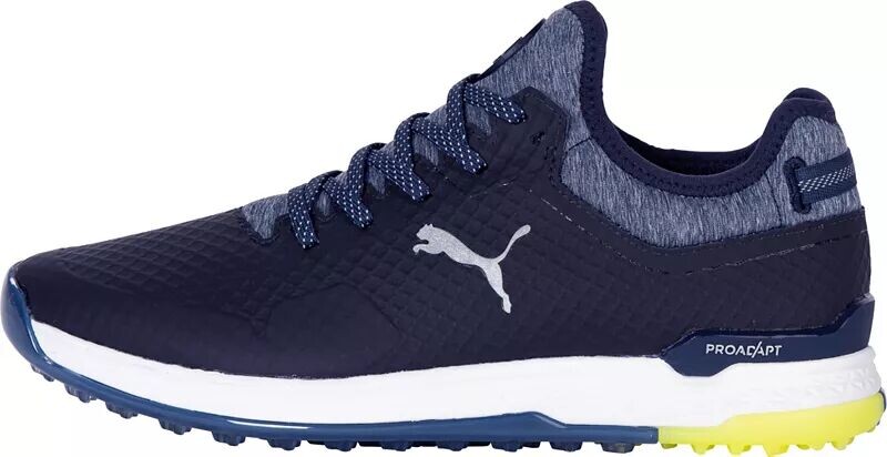 

Мужские кроссовки для гольфа Puma ProAdapt Alphacat, синий/желтый