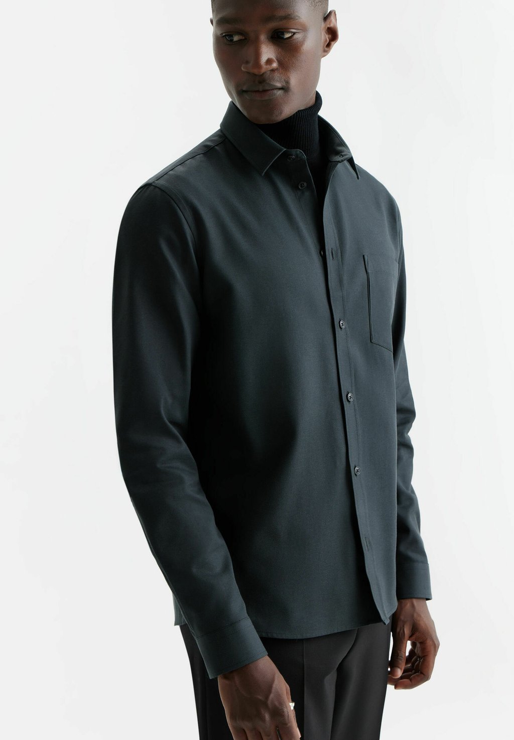 Рубашка VISTULA, темно-серый рубашка vistula серый