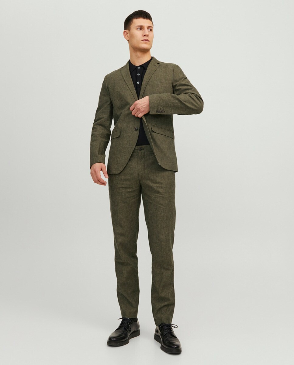 

Мужские узкие брюки-чиносы Jack & Jones, зеленый