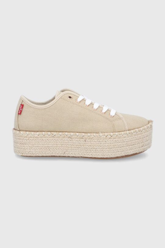 

Кроссовки Tijuana 2.0 Espedrille Levi's, бежевый
