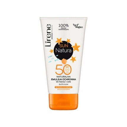

Sun Natura Натуральная защитная эмульсия Spf50 120 мл, Lirene