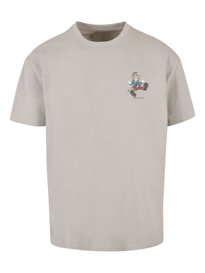 

Футболка F4NT4STIC Tom And Jerry Pocket Frankenstein Tom, цвет lightasphalt