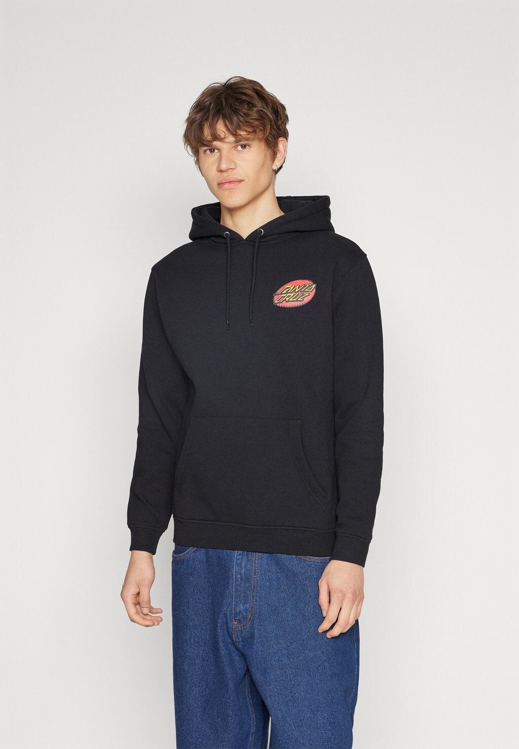 

Толстовка Santa Cruz CREEP DOT HOOD UNISEX, черный