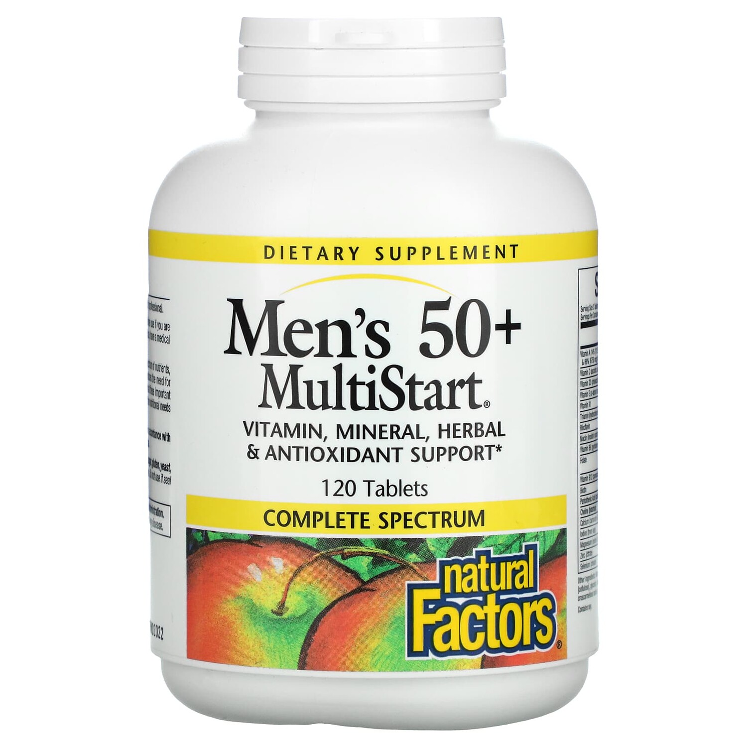 

MultiStart, мультивитамины для мужчин старше 50 лет, 120 таблеток, Natural Factors