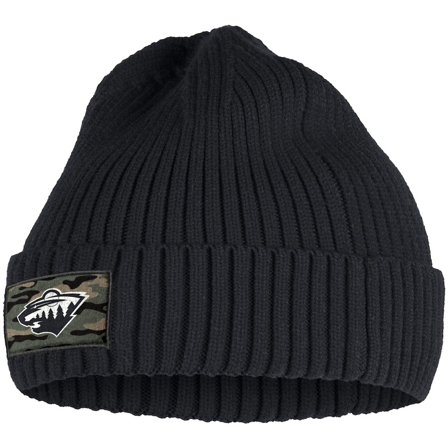 

Шапка adidas Minnesota Wild, черный
