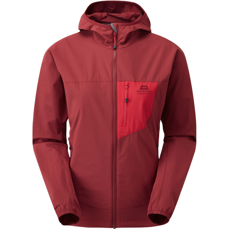 цена Женская куртка Echo с капюшоном Mountain Equipment, красный