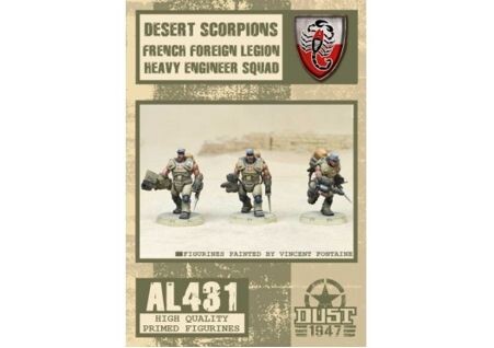 

Фигурки Desert Scorpions Heavy Engineer Squad Dust Studios