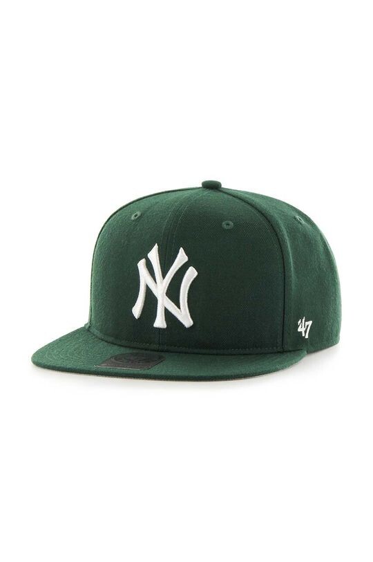 

Хлопковая бейсболка MLB New York Yankees 47 brand, зеленый