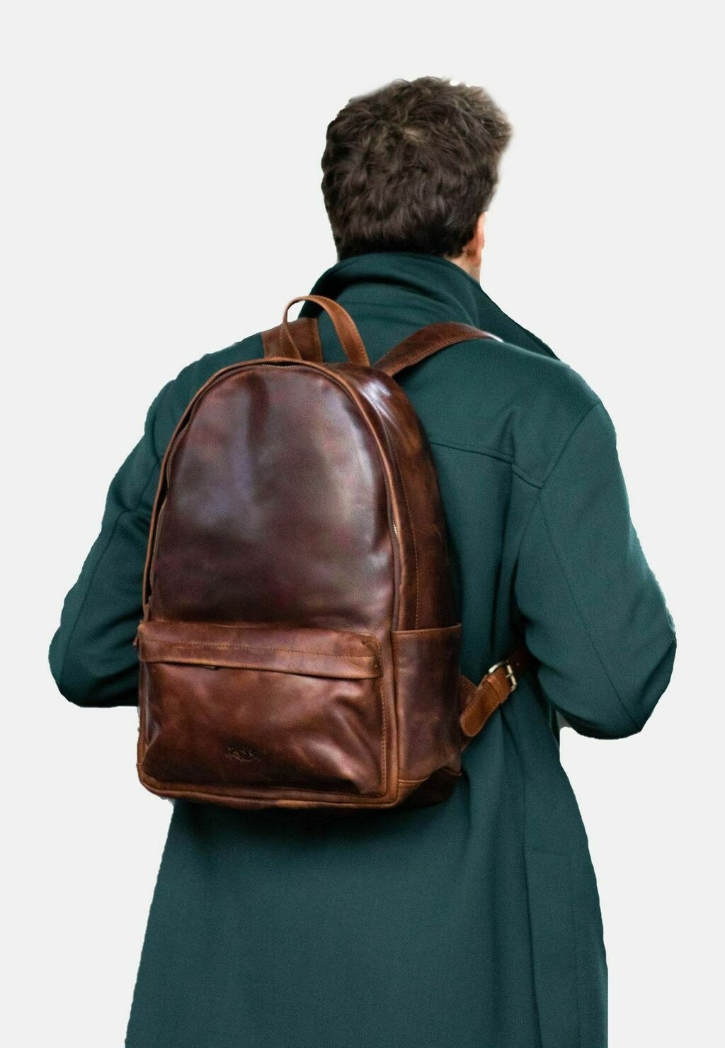 

Рюкзак LEATHER BACKPACK ARCHIE SID & VAIN, цвет braun