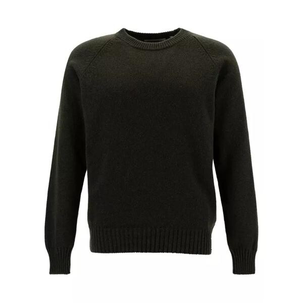 

Свитер crewneck sweater with ribbed trims in cashme La Fileria, зеленый
