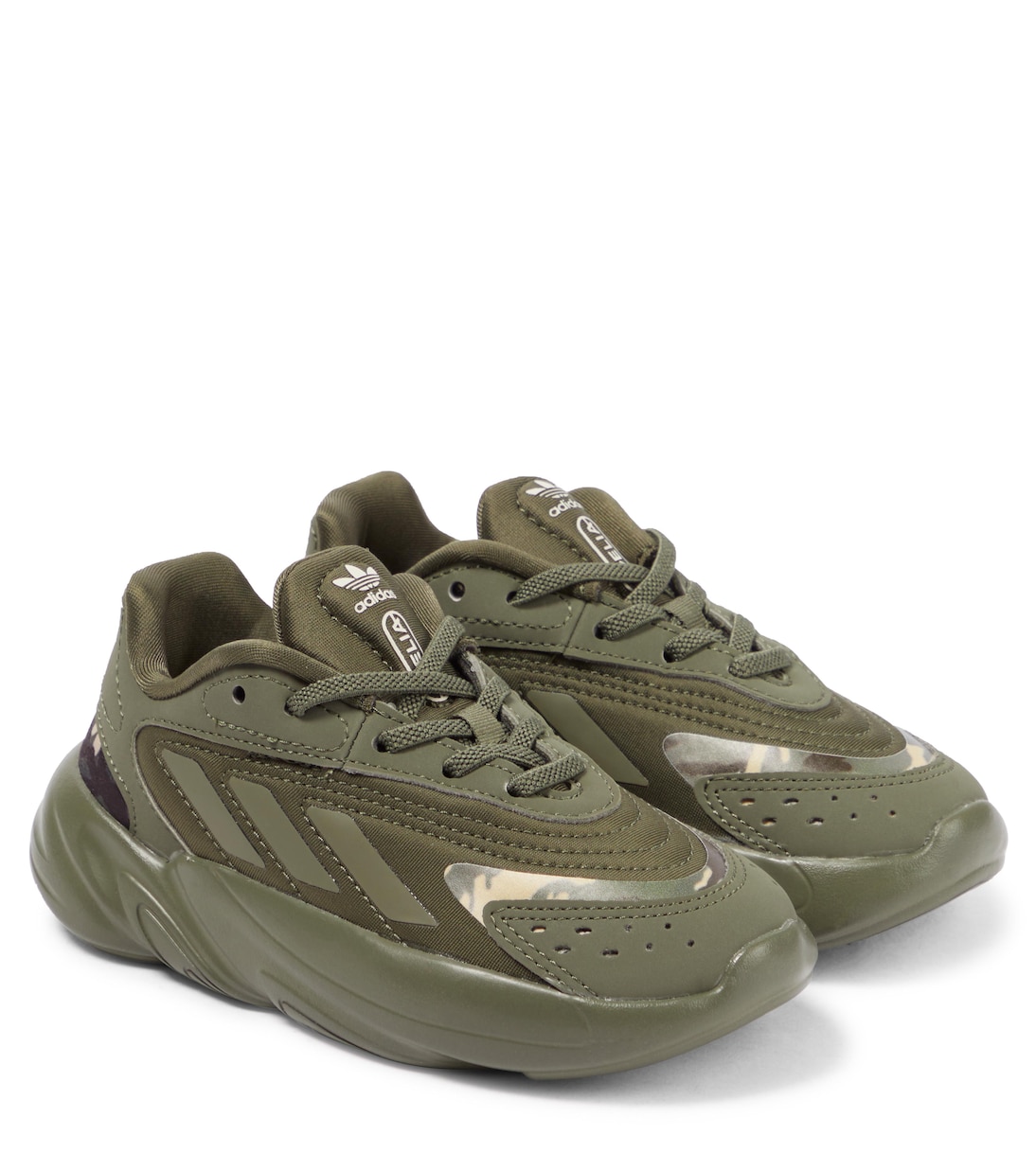 Кроссовки ozelia Adidas Originals, зеленый цена и фото