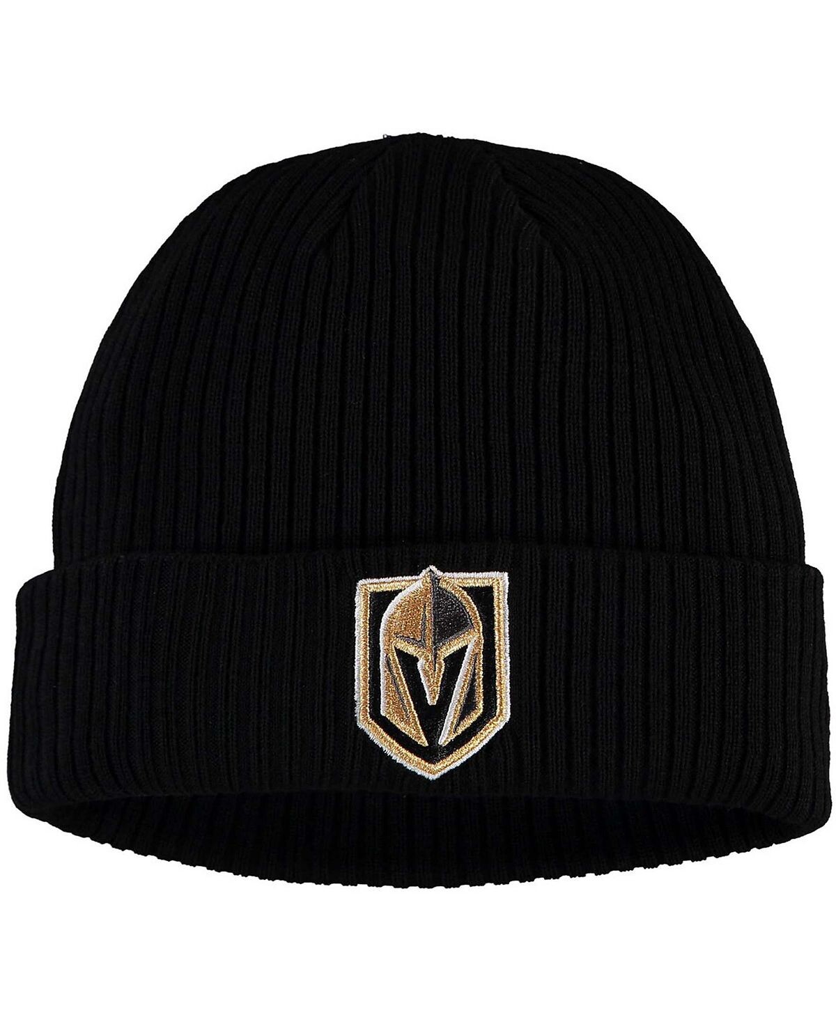 

Мужская черная вязаная шапка с манжетами и манжетами с логотипом Vegas Golden Knights Core Primary Fanatics