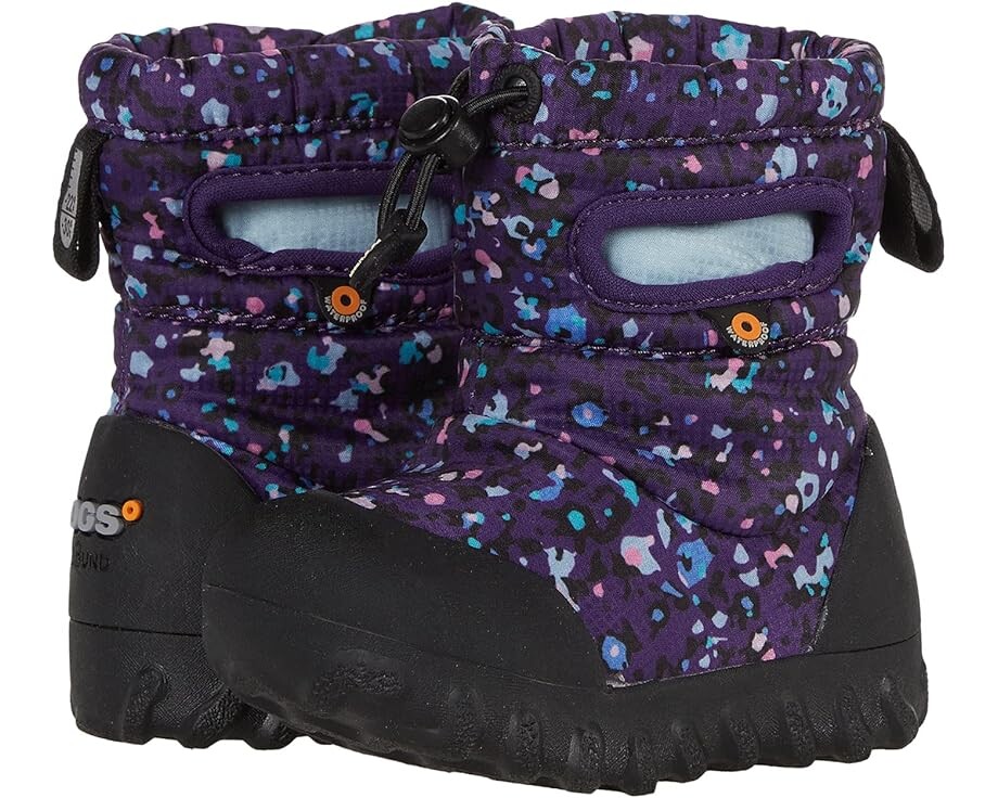 

Ботинки Bogs B-Moc Snow Little Textures, цвет Purple Multi