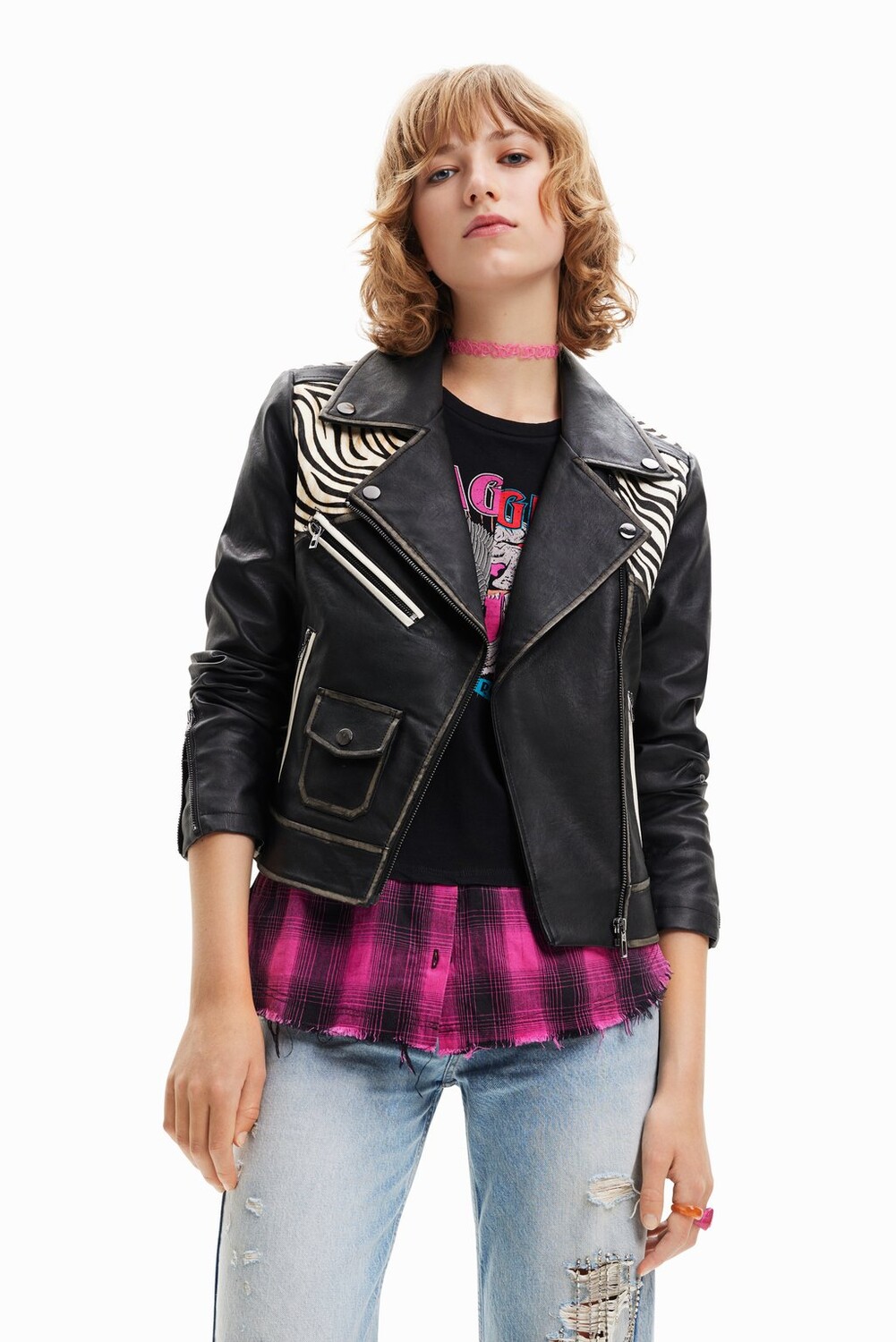 

Куртка из искусственной кожи Desigual