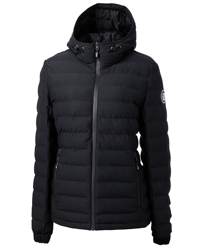 Женская утепленная куртка-пуховик Mission Ridge Repreve Eco Cutter & Buck, черный куртка утепленная женская columbia suttle mountain long insulated jacket синий размер 46