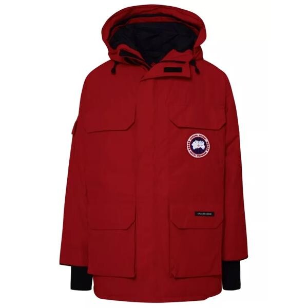 

Куртка expedition parka in cotton blend Canada Goose, красный