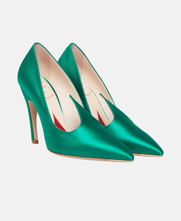 

ТУфли лодочки Roger Vivier, зеленый