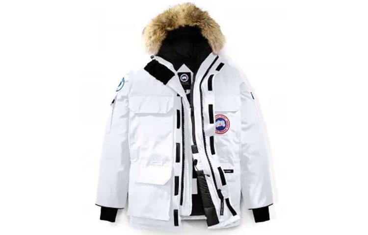 

Мужской пуховик Canada Goose, белый