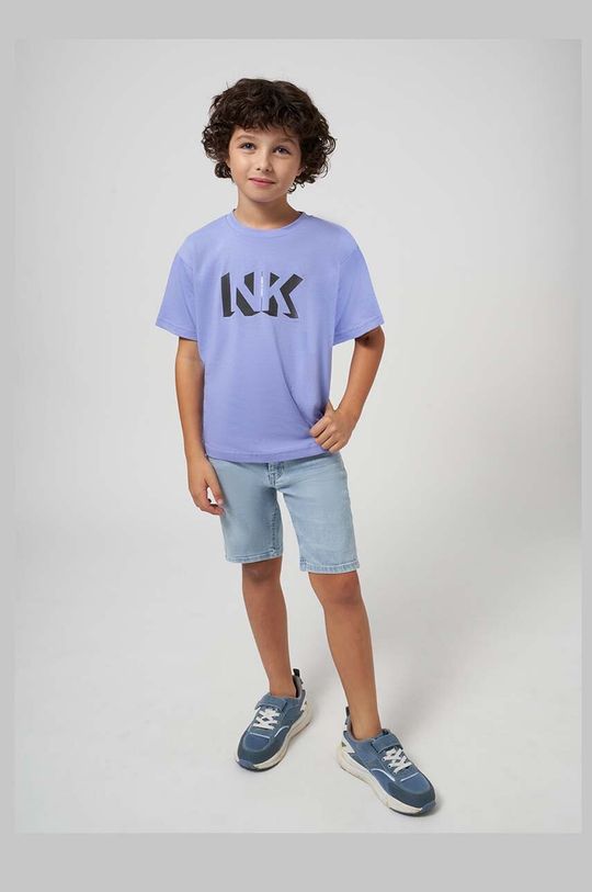 цена Джинсовые шорты для мальчика/девочки Mayoral, синий