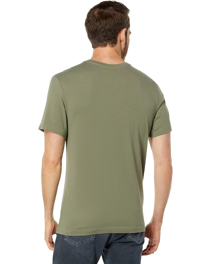 

Футболка Life is Good Life Isn't Easy Crusher-Lite Tee, цвет Moss Green