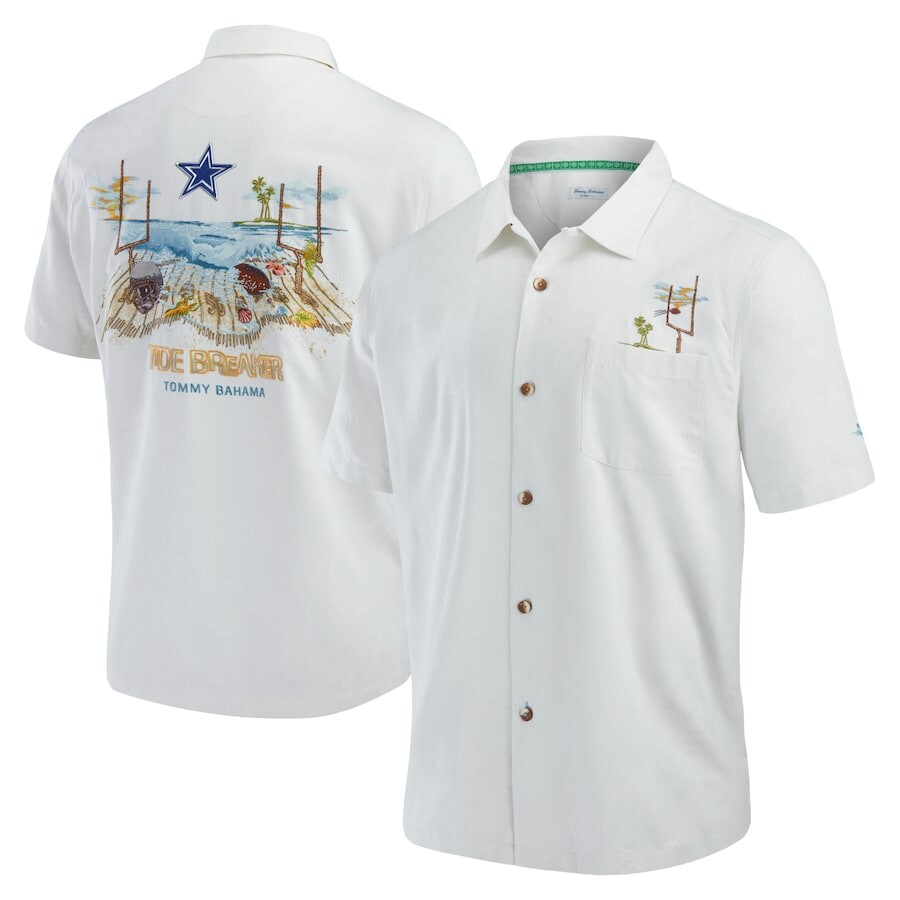

Рубашка Tommy Bahama Dallas Cowboys, белый