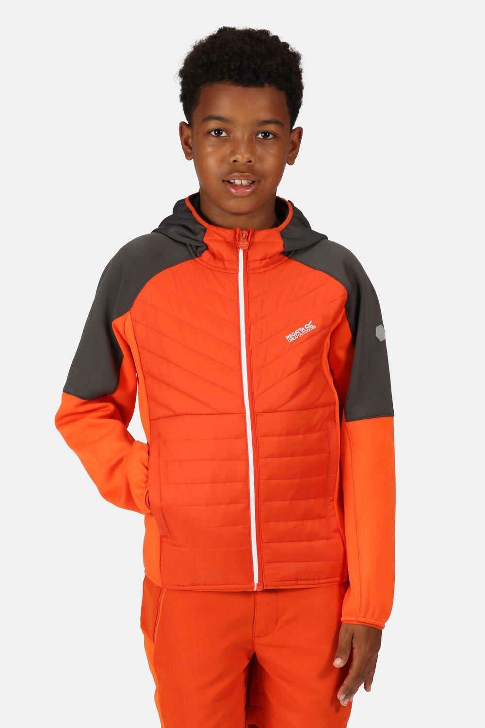 цена Легкая эластичная куртка Extol 'Kielder Hybrid VI' с капюшоном Regatta, оранжевый
