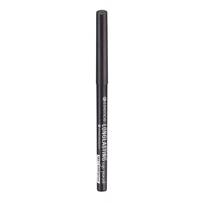цена Карандаш для глаз Long Lasting Eye Pencil Delineador Retráctil Essence, 34 Sparkling Black