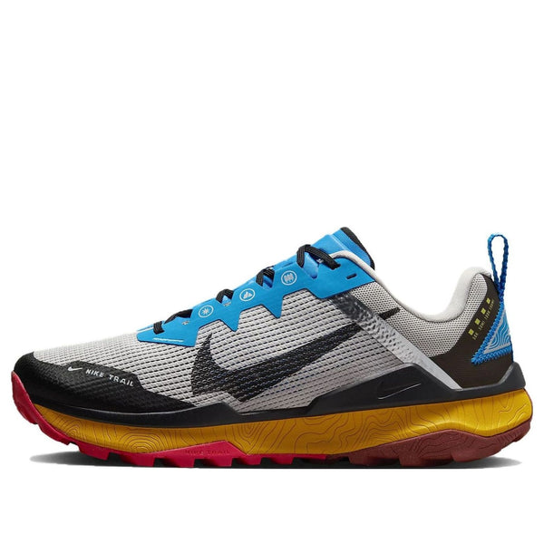 Кроссовки Nike Wildhorse 8 Trail-Running Shoes 'Light Iron Ore Light Photo Blue Vivid Sulphur Black', цвет light iron ore/light photo blue/vivid sulphur/black