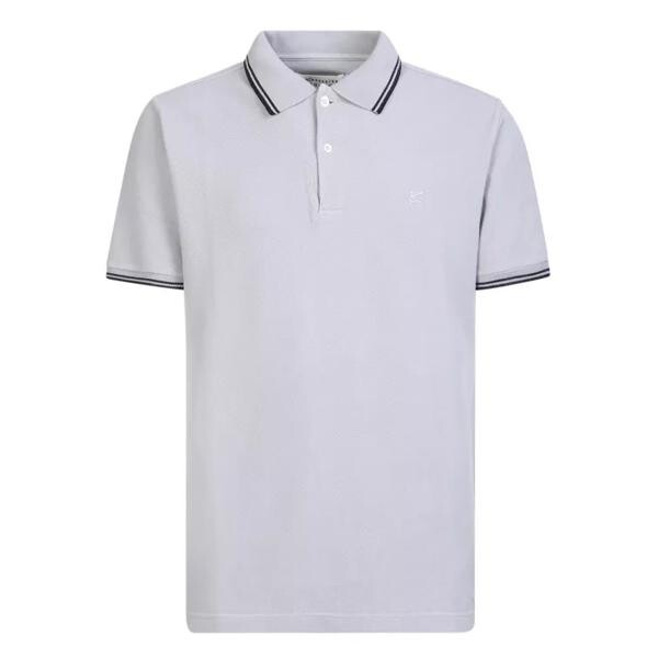 

Футболка cotton polo shirt Maison Margiela, серый