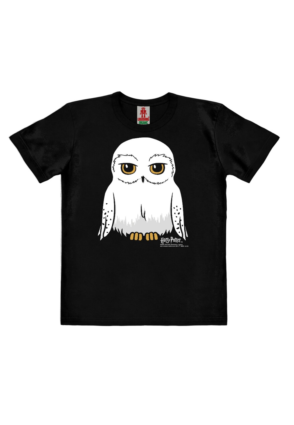 Футболка Logoshirt Harry Potter – Hedwig, черный