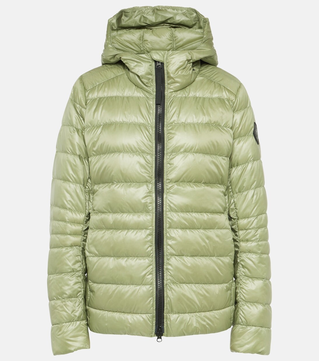 

Пуховик black label из кипариса Canada Goose, зеленый