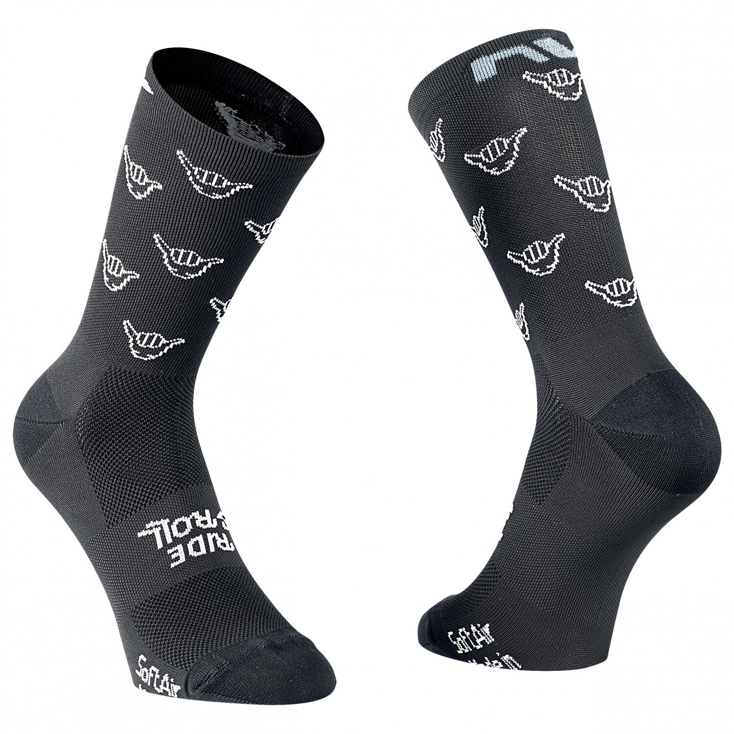 

Велосипедные носки Northwave Ride & Roll Sock, черный, Серый